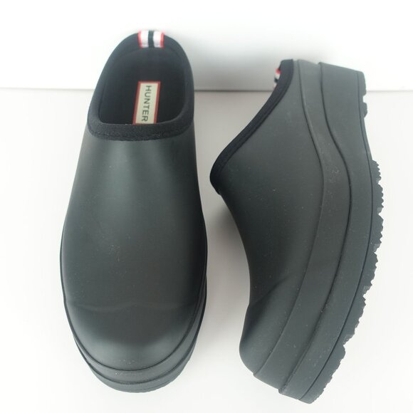 Hunter Women's Original Play Clogs, Size 6 or 8, Black- 0407, 0406 - Picture 8 of 16